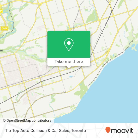 Tip Top Auto Collision & Car Sales map