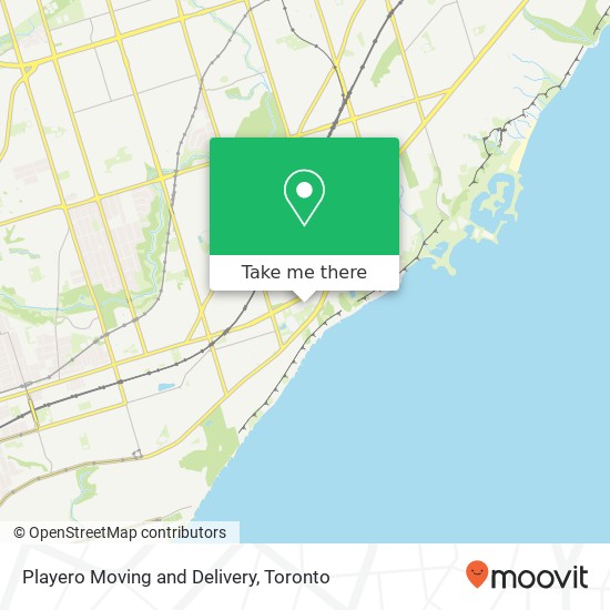 Playero Moving and Delivery map