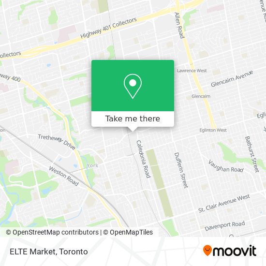 ELTE Market map