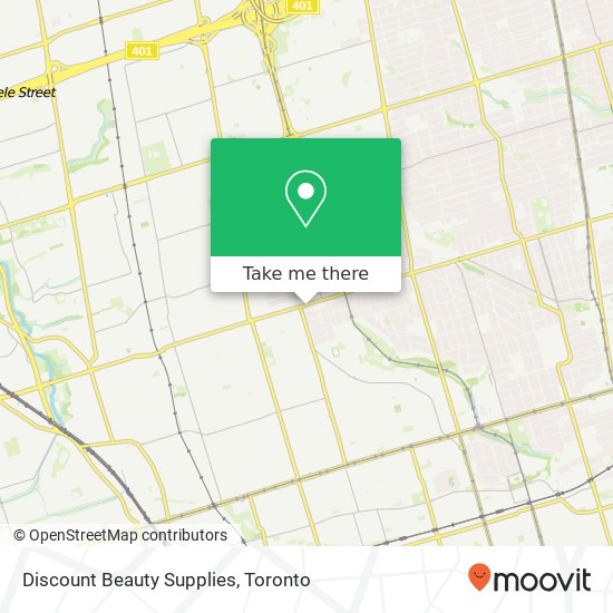 Discount Beauty Supplies map