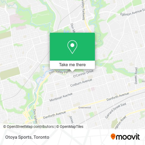 Otoya Sports map