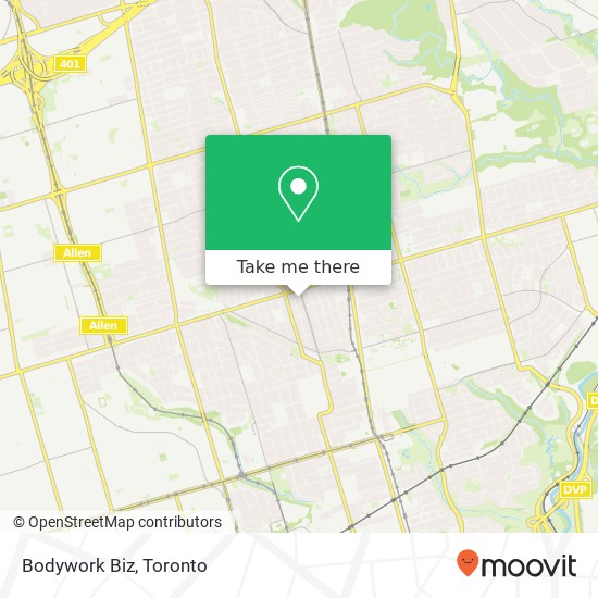 Bodywork Biz map