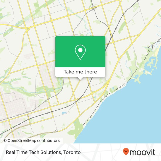 Real Time Tech Solutions map