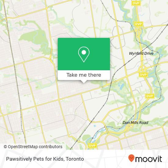 Pawsitively Pets for Kids map