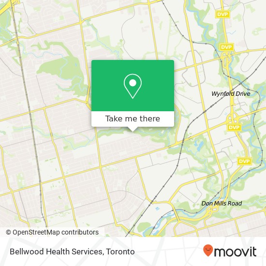 Bellwood Health Services map