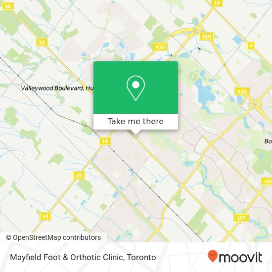 Mayfield Foot & Orthotic Clinic map