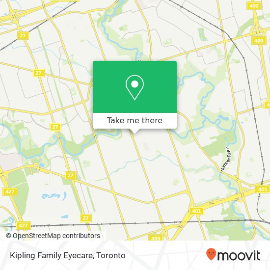Kipling Family Eyecare map