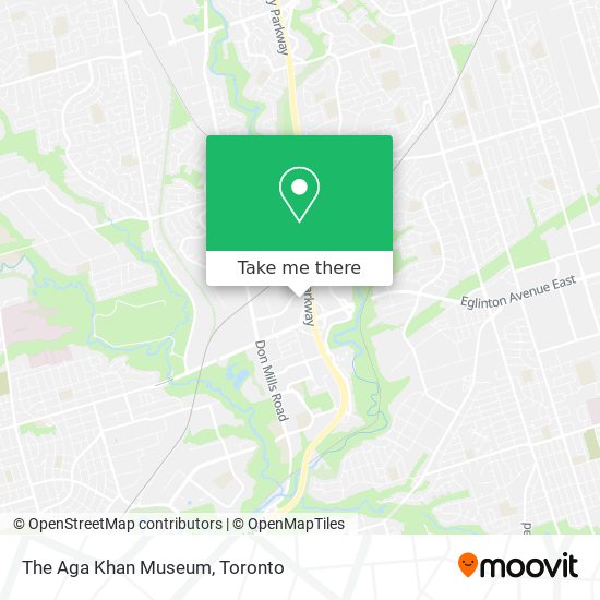 The Aga Khan Museum map