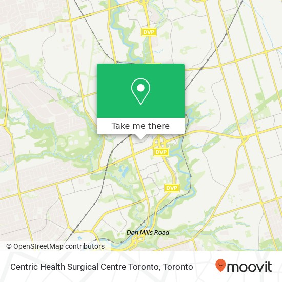 Centric Health Surgical Centre Toronto plan