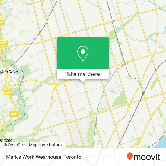 Mark's Work Wearhouse map