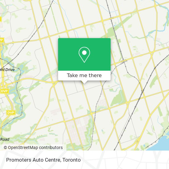 Promoters Auto Centre map