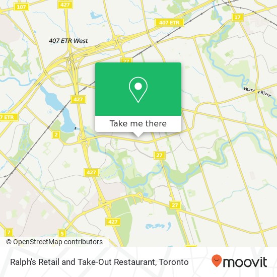 Ralph's Retail and Take-Out Restaurant map