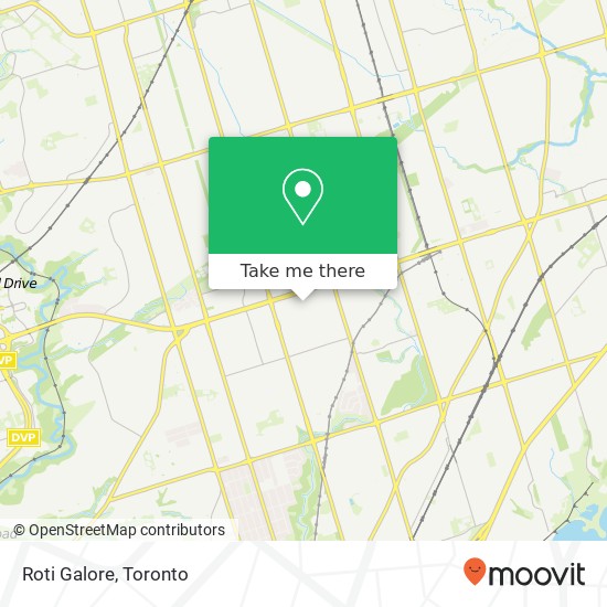 Roti Galore map