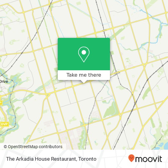 The Arkadia House Restaurant map