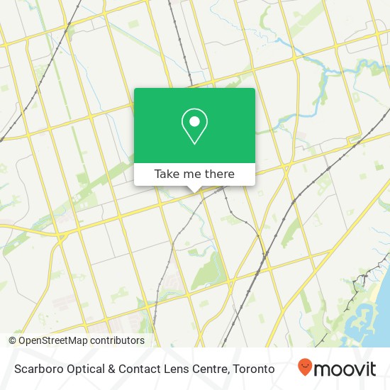 Scarboro Optical & Contact Lens Centre map