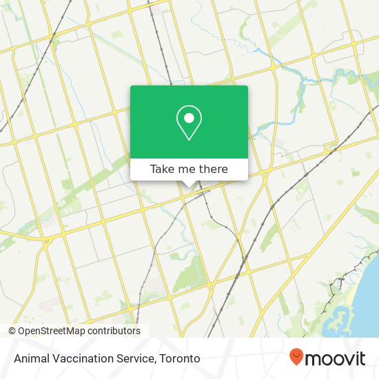 Animal Vaccination Service map