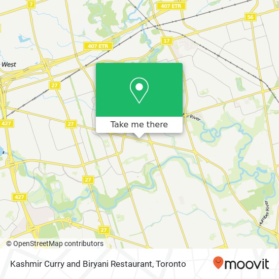 Kashmir Curry and Biryani Restaurant map