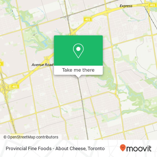 Provincial Fine Foods - About Cheese plan