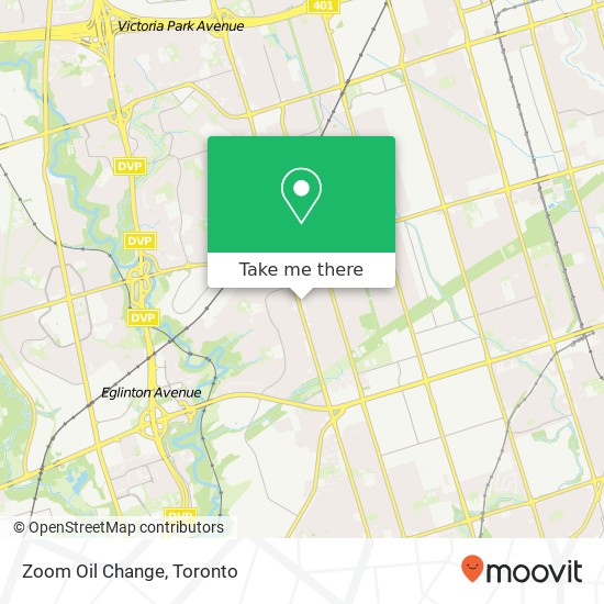 Zoom Oil Change map