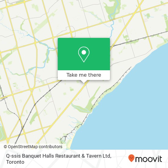 Q-ssis Banquet Halls Restaurant & Tavern Ltd map