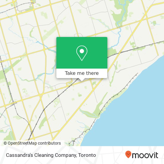 Cassandra's Cleaning Company map