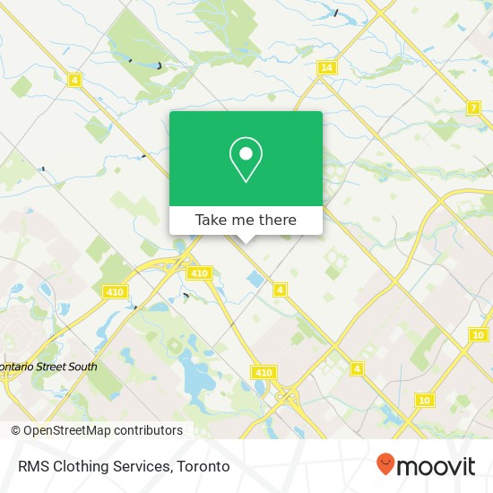 RMS Clothing Services map