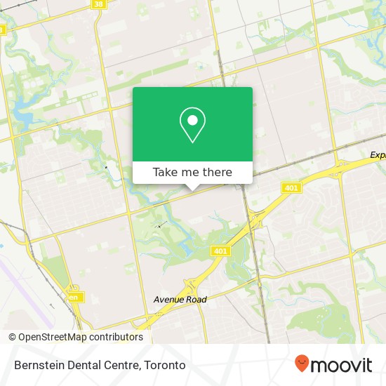 Bernstein Dental Centre map