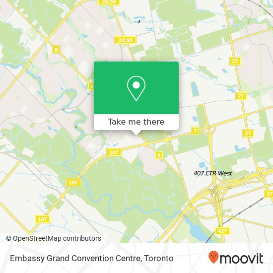 Embassy Grand Convention Centre map