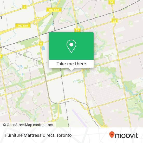 Furniture Mattress Direct map