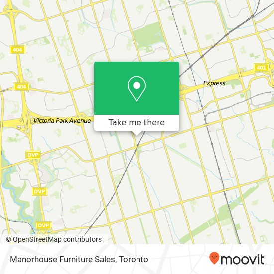 Manorhouse Furniture Sales map