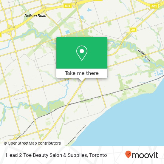 Head 2 Toe Beauty Salon & Supplies map