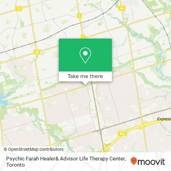 Psychic Farah Healer& Advisor Life Therapy Center map