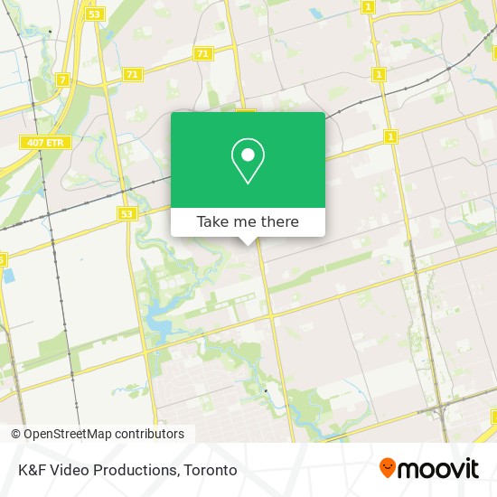 K&F Video Productions map