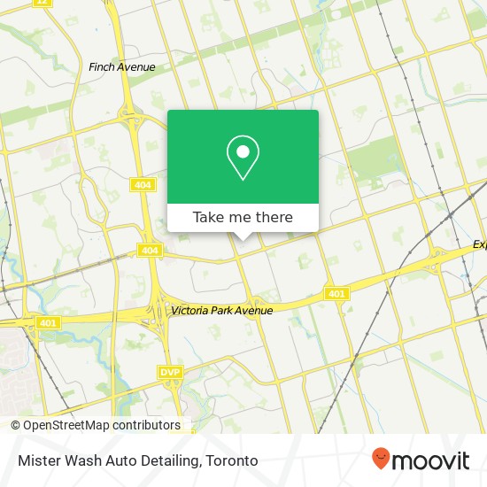 Mister Wash Auto Detailing map