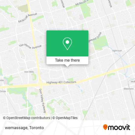 wemassage map