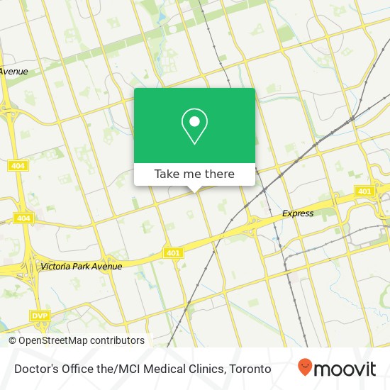 Doctor's Office the / MCI Medical Clinics map