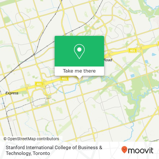 Stanford International College of Business & Technology map