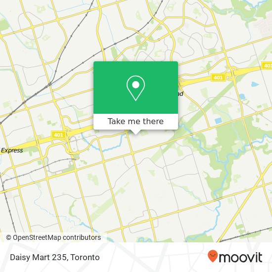 Daisy Mart 235 map