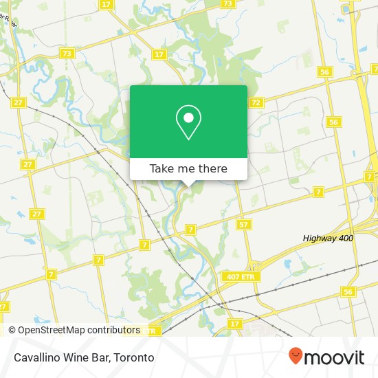 Cavallino Wine Bar map