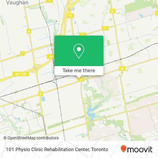 101 Physio Clinic Rehabilitation Center map