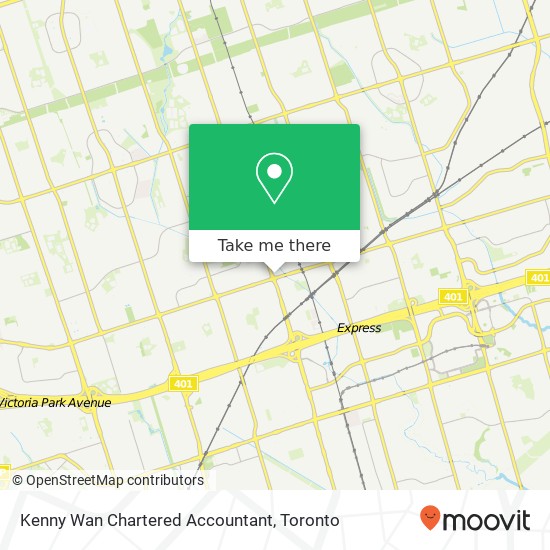 Kenny Wan Chartered Accountant map