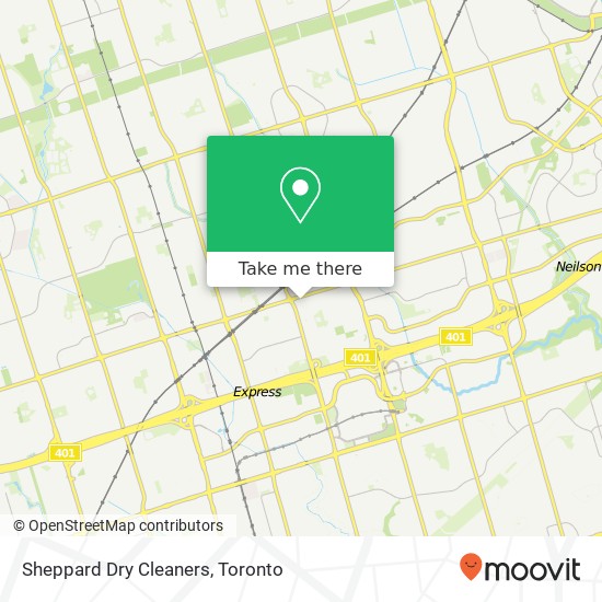Sheppard Dry Cleaners plan