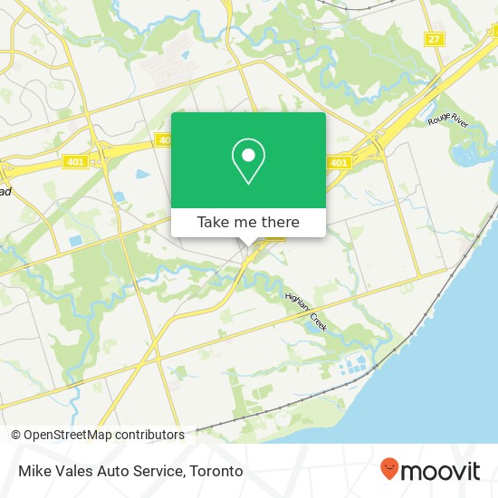 Mike Vales Auto Service map