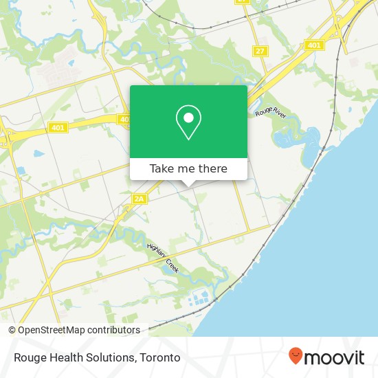 Rouge Health Solutions map