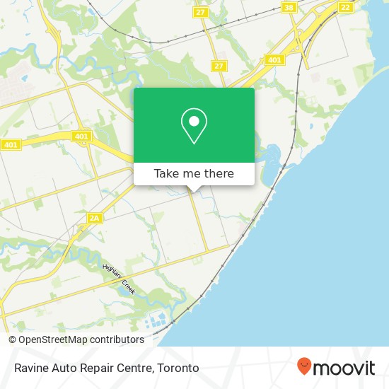 Ravine Auto Repair Centre map
