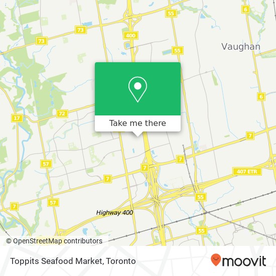 Toppits Seafood Market map