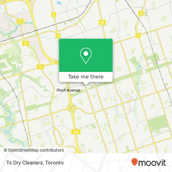 Ts Dry Cleaners map