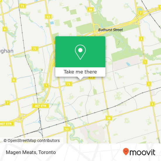 Magen Meats map