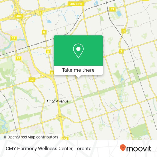 CMY Harmony Wellness Center map