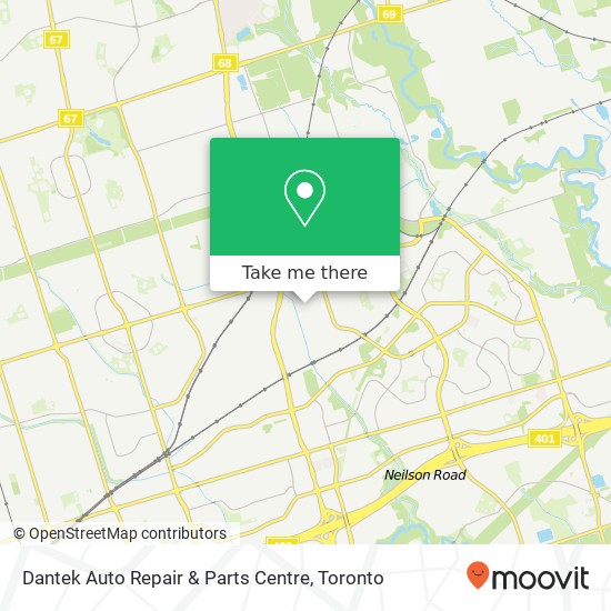 Dantek Auto Repair & Parts Centre map